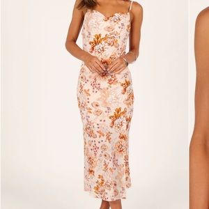 Petal and Pup Floral MIDI Dress